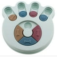 thumbnail image 5 of MesaSe Jouet Casse-Tête pour Chien Distributeur de Nourriture Forme de Patte Bleue Casse-Tête Interactif Jouet d'Entraînement pour Chien Jeux de Réflexion, 5 of 5