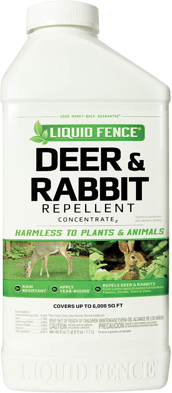 Liquid Fence Deer Rabbit Repellent Concentrate 40 Oz Walmart Com Liquid Fence Deer Rabbit Repellent Concentrate 40 Oz Walmart Com
