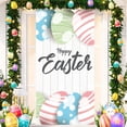 thumbnail image 5 of Orangide Easter Door Curtain with Bunny and Eggs, Spring Holiday Scene Decor for Porch Patio, Double Sided Print 35x70 Inch Hanging Cover, 5 of 6