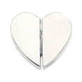 thumbnail image 2 of GBAYXJ (Silver) Heart Shaped Curtain Silver Heart Curtain Clips Nail Detachable Window Curtains Light Close Buckle Living Room Curtain Magnet Clips, 2 of 9