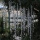 thumbnail image 5 of Adornos colgantes transparentes en forma de carámbano, columnas de hielo con rosca para decorar el árbol de Navidad, 12 unidades, 5 of 7