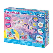 Aquabeads Mystic Unicorn Set, Complete Arts & Crafts Bead Kit for Children - over 1,500 beads, three keychains and display stand
