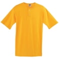thumbnail image 1 of Two-Button Baseball Jersey Xl Gold, 1 of 1