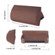 thumbnail image 4 of Injueey Banda de almohada reclinable para silla, almohada para el cuello ajustable de 35 x 15 x 6 cm, reposacabezas para el cuello, color gris, Decoración del hogar negro, 4 of 6