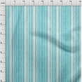 thumbnail image 4 of oneOone Georgette Viscose Aqua Blue Fabric Stripes Diy Clothing Quilting Fabric Print Fabric By Yard 42 Inch Wide, 4 of 4