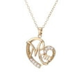 thumbnail image 2 of Kainuan Mothers Day Gift Necklace Heart Pendant for Mom Women Birthday Thanksgiving Christmas Gifts From Daughter, 2 of 6