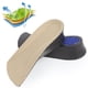 thumbnail image 4 of EeaseMX 1 par de plantillas de aumento de altura de 2,5 cm de PU invisibles para zapatos, plantillas elevadoras de talón (suela negra y superficie beige), 4 of 7