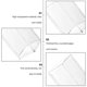 thumbnail image 3 of Desktop Storage Pencil Case for Home Use Transparent Acrylic Small Items Organizer 4Pcs, 3 of 4