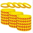 thumbnail image 1 of Pulsera de softbol Pulsera de softbol Pulsera de silicona Regalo de softbol para jugadores de softbol y equipos de softbol, 1 of 5
