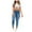 Light blue, variant on Skinny Jeans for Women, Womens High Waisted Denim Pants, Casual Full Length Jeans Leg Zipper Pocket Pants Solid Tight Trousers Dark Blue