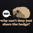 thumbnail image 3 of CafePress - Share The Hedge - Pullover Hoodie, Classic & Comfortable Hooded Sweatshirt, 3 of 4