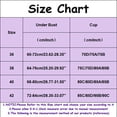 thumbnail image 3 of MDUKONU Women’s Bras Women's Underarm-Smoothing With Seamless Stretch Wireless Lightly Lined Comfort Bra Light Purple 38, 3 of 3