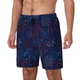 thumbnail image 1 of Fotbe Firework Traje de Baño para Hombre – Shorts de Natación de Secado Rápido con Forro y Bolsillos-3X-Large, 1 of 6