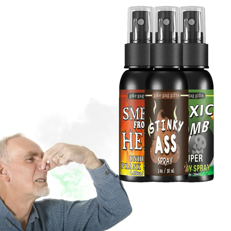 3 Pack Liquid Assfart Spray Extra Strong Smell from Hell for