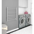 thumbnail image 4 of Ancona Prestige Dual 8-Bar Wall Mounted Electric Towel Warmer, 4 of 5