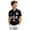 Dark Gray, variant on 250 Anniversary Polo Shirts fro Boys American Flag Patriotic Graphic Short Sleeve Tee Kids Summer Lapel Tops 4Th of July