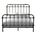thumbnail image 3 of Furniture of America Cecil Transitional Metal Bed King Spindle in Antique Black, 3 of 6