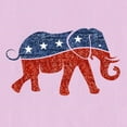thumbnail image 3 of CafePress - Glitter Republican Elephant - Women's Nightshirt, 3 of 4