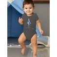 thumbnail image 2 of Rocket Space Flight    Bodysuit Infant -Image by Shutterstock,  6 Months, 2 of 4