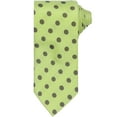 thumbnail image 1 of CORBATA DE PUNTOS PARA HOMBRES INSPIRE CHIC, CORBATA AUTOATADA DE 3.1" DE ANCHO, CORBATA DE SATÉN PARA BODA, VERDE PERA CLÁSICO, TALLA ÚNICA, 1 of 4