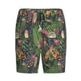 thumbnail image 6 of Daiia Forest Animals And Plants Mens Woven Stretch Pajama Short,Short Pajama Pants-3X-Large, 6 of 7
