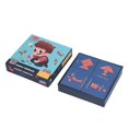 thumbnail image 1 of Wooden Puzzle Board Geometry Jigsaw Set Kids Children Educational Toy, 1 of 4