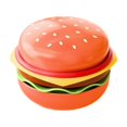 thumbnail image 6 of Sylvtty Hamburger Appetizer Plates Set 6-Layer Mini Plate Sets for Dessert Sauces Dip Stackable Serving Dishes for Snacks Sushi Parties, 6 of 6