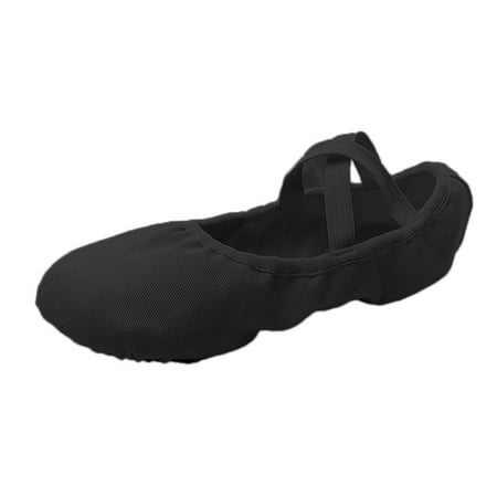 

Canvas Ballet Slipper Split- Fitness Gymnastics Flats