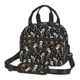 thumbnail image 1 of Balery Dancing Skeleton Party Bolsa de Almuerzo Impresa, Caja de Almuerzo Reutilizable, Bolsa Térmica Aislada para Almuerzo, Bolsa Antiderrames, 1 of 7