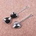thumbnail image 5 of Zhaomeidaxi 5pcs Stainless Steel heart-shaped Tea Ball Tea Infuser Strainers Tea Strainer Filters Tea Interval Diffuser for Tea, 5 of 7