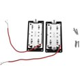 thumbnail image 4 of 1set de 2 Guitares Électriques à Double Bobine en Forme de Zèbre, 4 of 4