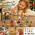 thumbnail image 2 of Christmas Advent Calendar 2026, 24 Piece Happy Farm Themed Mini Christmas Tree Ornaments Set for Student Holiday Countdown, 2 of 6