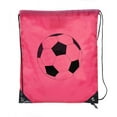 thumbnail image 2 of Soccer Party Favors | Soccer Drawstring Backpacks for Birthday Parties, Team events, and much more!, 2 of 2