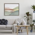thumbnail image 2 of Stupell Industries Subtle Rolling Hills Brown Framed Floater Canvas Wall Art design by Ian C., 25 x 31, 2 of 9