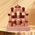 thumbnail image 1 of Bloques de construcción de madera Formas 3D Material didáctico Juguete educativo Sólidos geométricos Formas geométricas para niñas y niños Regalo para, 1 of 10