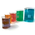 thumbnail image 2 of Supertek Glass Beakers, 50, 100, 250, 600, 1000ml, Set of 5, 2 of 4
