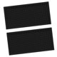 thumbnail image 3 of Paquete de 2 - Tapete de barra, tapete de secado de vidrio, secado rápido, multifuncional, tapete de drenaje de encimera para restaurantes, hogar, Negro, 3 of 9
