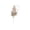 Rose Gold, variant on Kbndieu Christmas Tree Decorations Rose Gold Glitter Floral Ornaments Christmas Tree Picks Ornaments