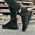 thumbnail image 6 of MGEZCOO Men's Work Safety Shoes Steel Toe Lightweight Breathable Non-Slip Industrial Sneakers, 6 of 7