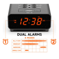 thumbnail image 3 of Reloj Despertador Led Digital Inteligente Para Mesa De Luz Xtellar negro, 3 of 4