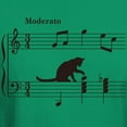 thumbnail image 3 of CafePress - Cat Toying With Note V.2 Dark T Shirt - Men's Classic Graphic Cotton T-Shirt, 3 of 4