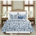 thumbnail image 2 of Blue Coast Shells Queen Reversible Bedspread, 2 of 9