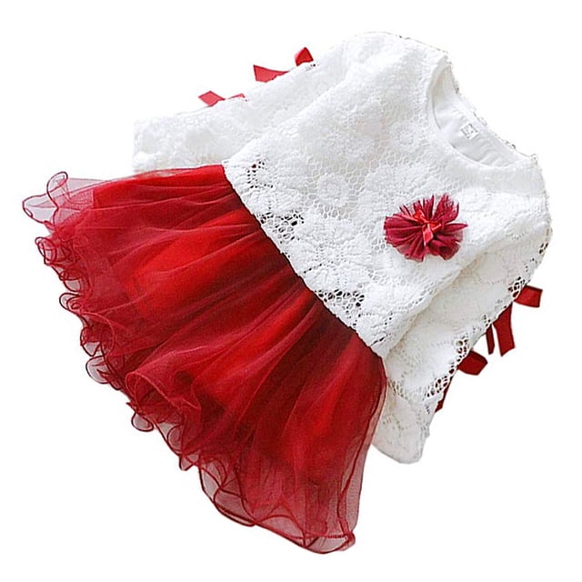 Traje de bebé transpirable, cómodo vestido de princesa de encaje, cómodo traje de niña, traje de bebé de manga larga, experiencia incomparable