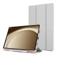 thumbnail image 1 of Funda Protectora Transparente Smart Cover para Samsung Galaxy Tab A9 PLlus - Estuche Carcasa Rígida Antigolpes y Cubierta Color Gris., 1 of 5