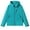 Turquoise, variant on Women's Softshell Jacket with Hood Outdoor Lightweight Waterproof Insulated Windbreaker with Pockets, White M
