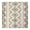 White-180, variant on Tablecloth Square Vintage Floral Earthy Pattern, Fitted Waterproof Vinyl, Backed, Easy to Clean for Family Outdoor Use