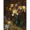 thumbnail image 3 of Marie Egner 12x14 Black Modern Framed Museum Art Print Titled - Maria Anzbach (Iris), 3 of 5