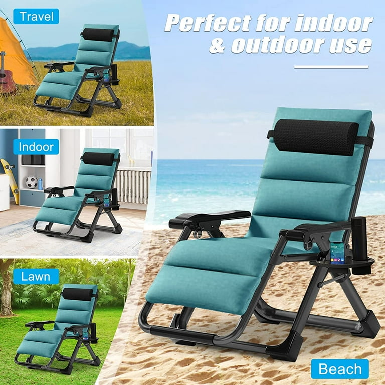 patio chairs adjustable zero gravity lounge chair recliners