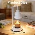 thumbnail image 2 of Candle Warmer Lamp，Electric Candle Warmer，Mom Christmas Birthday Gifts for Women, House Warming Gifts New Home Bedroom Decor, 2 of 7