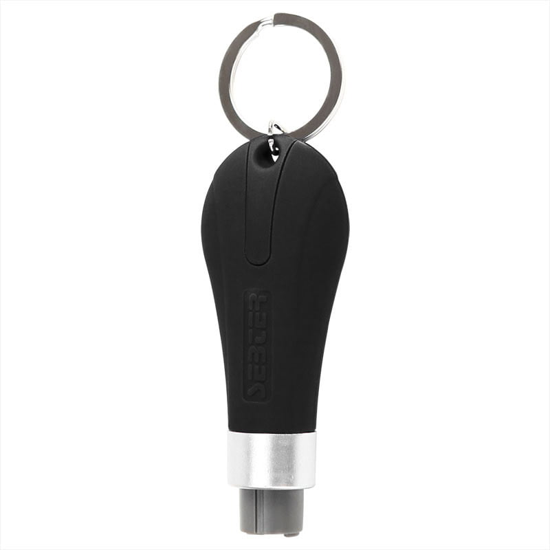 3Pcs 3in1 Car Hammer Safety Breaker Emergency Window Seat Belt Cutter Keychain